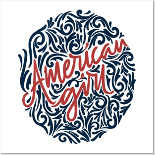 american girl Posters and Art